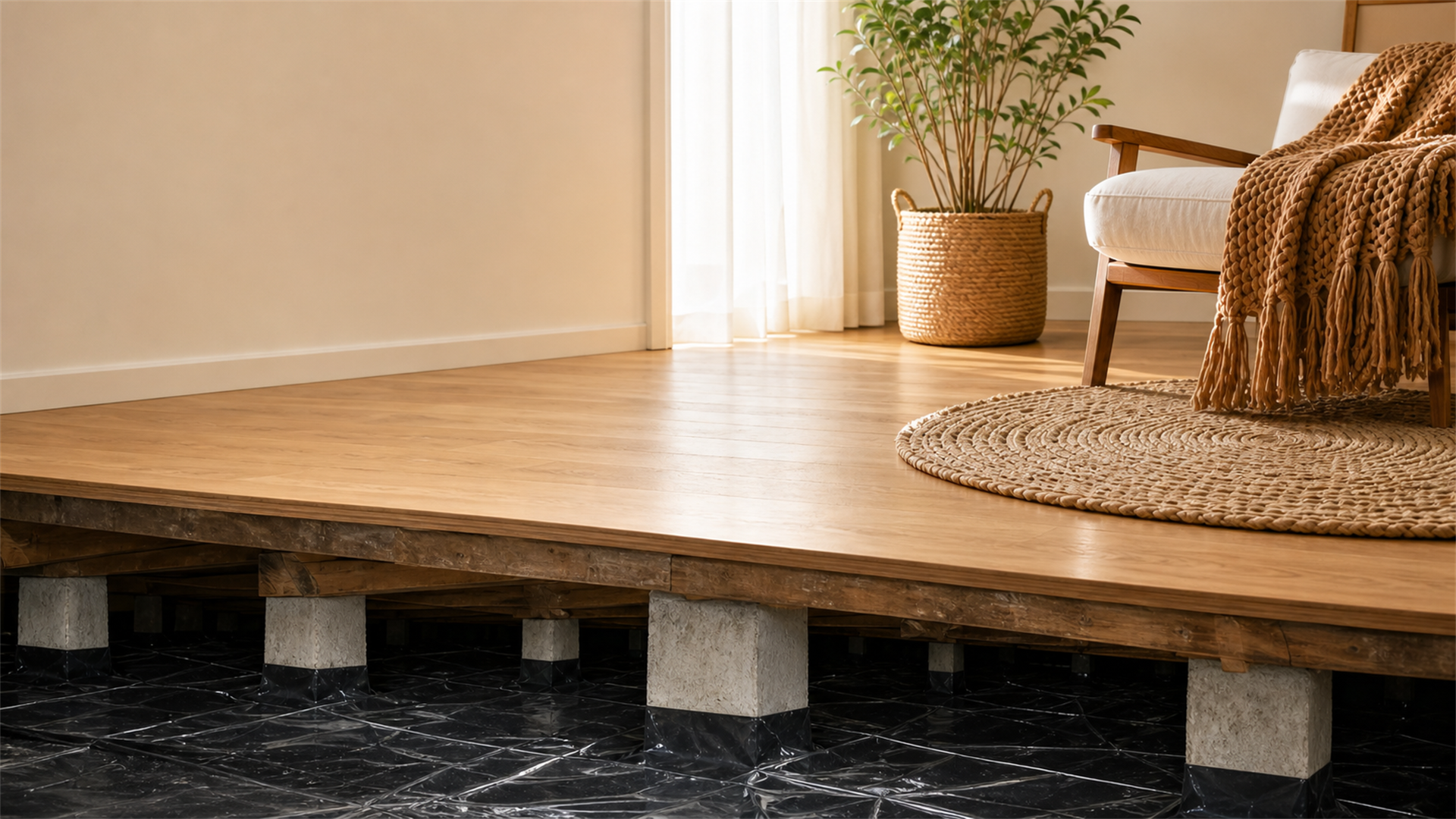 Wellington homes, warmer and drier from the ground up